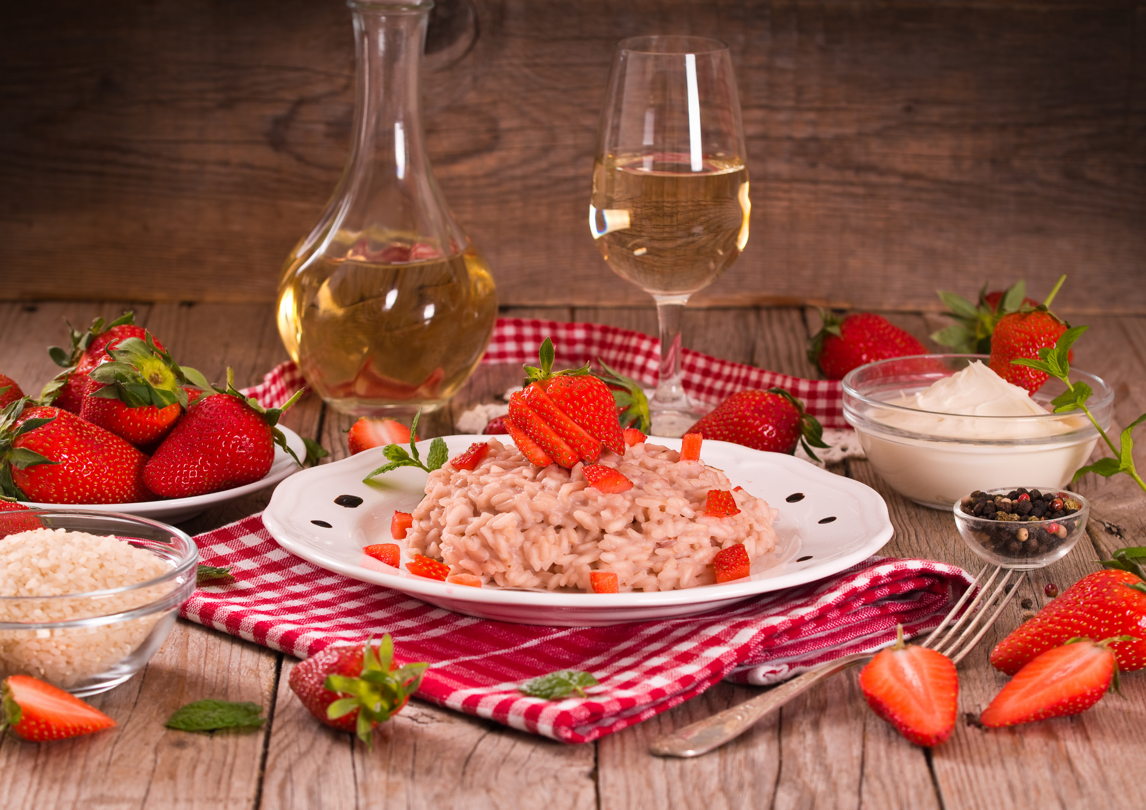 Risotto alle fragole ?