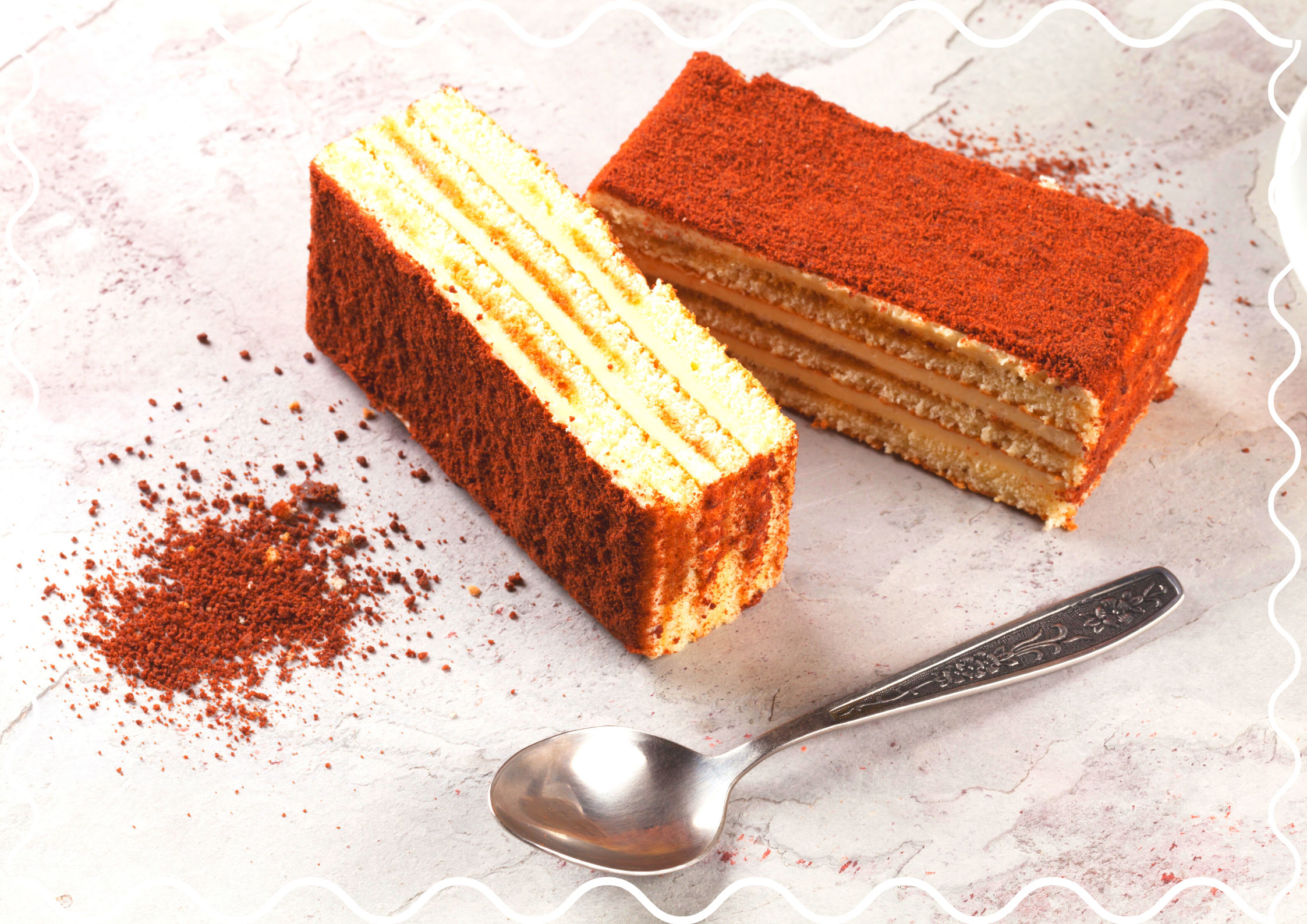 Dolce mattone tiramisù