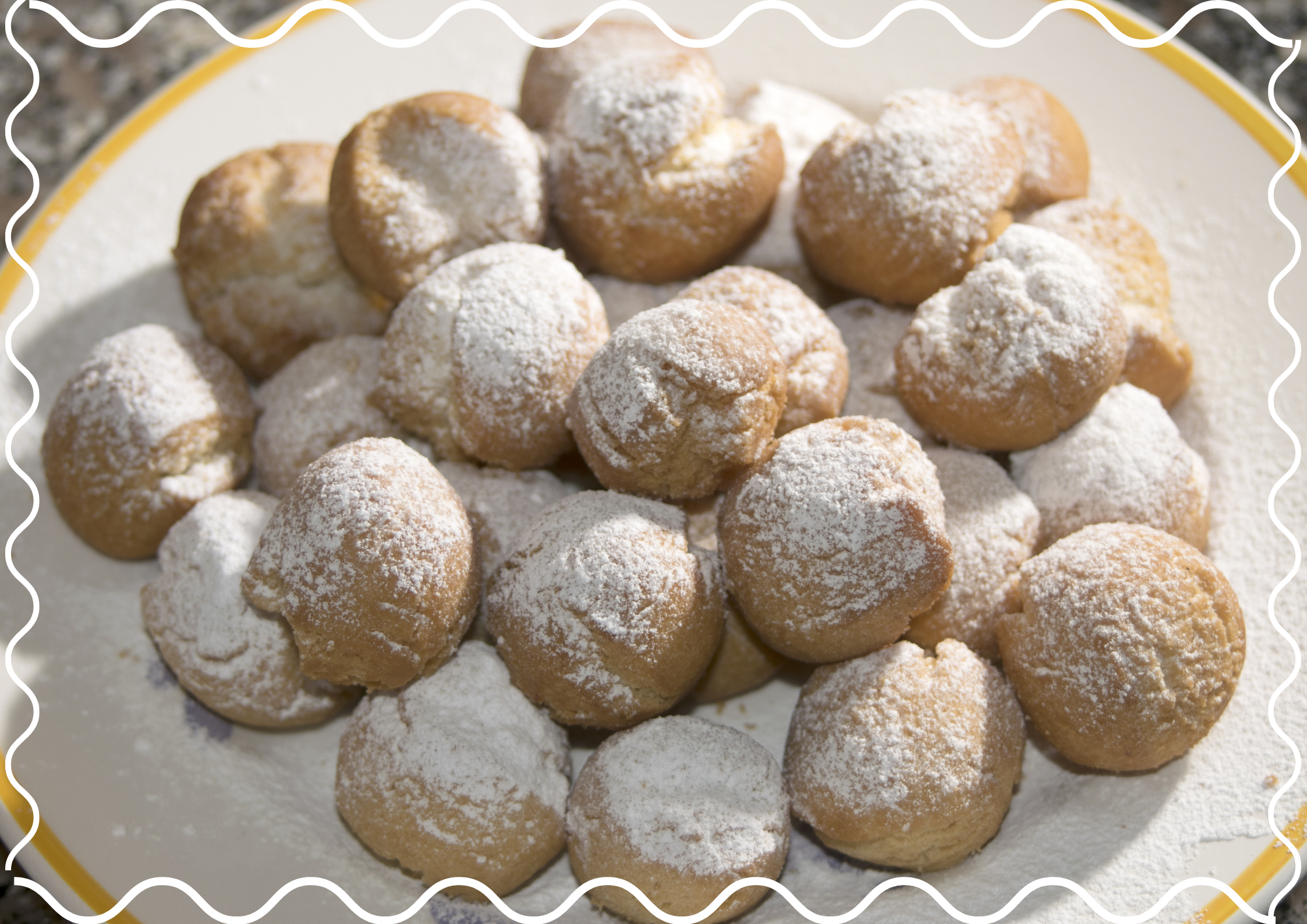 Frittelle all’arancia e Rum