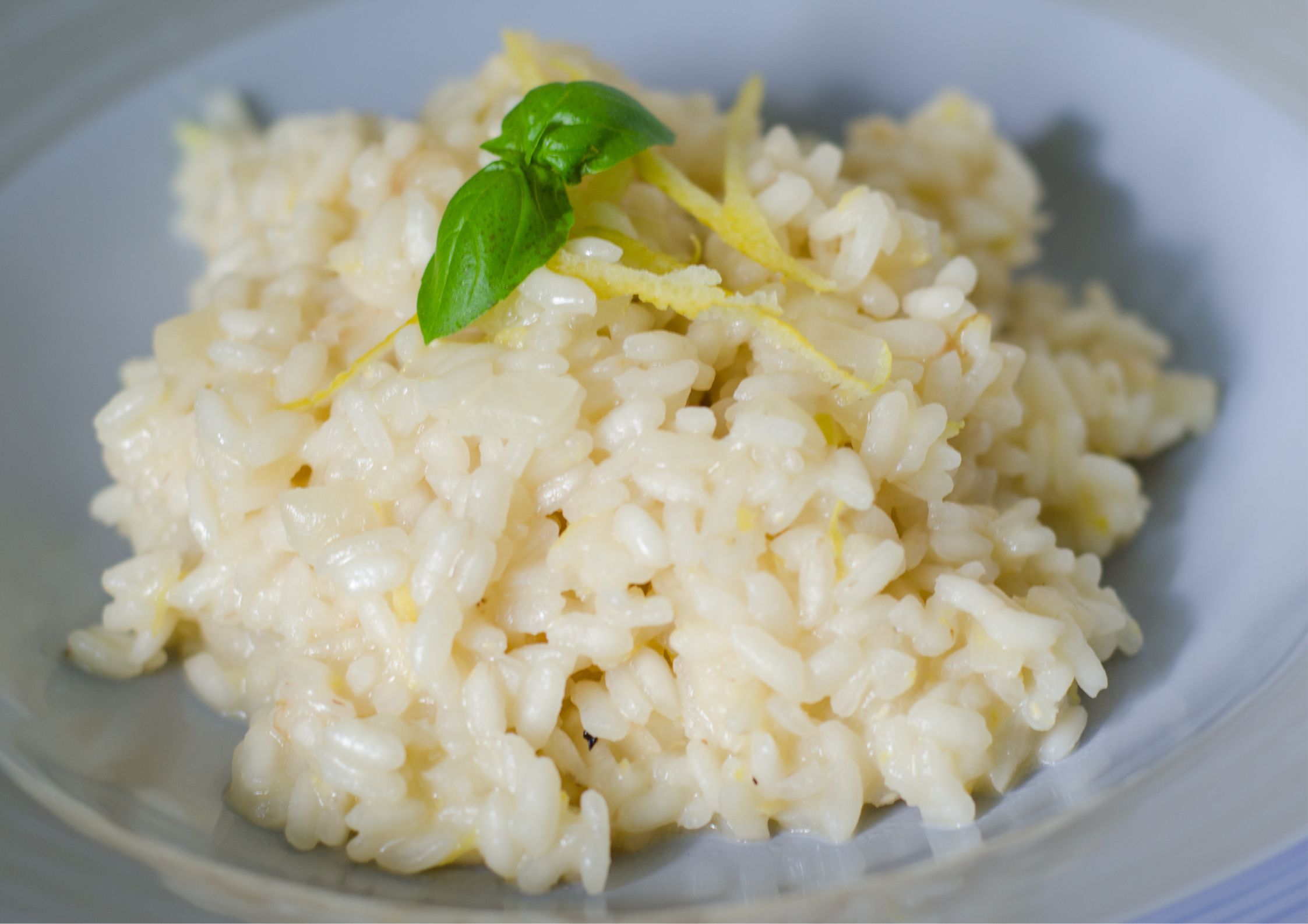 Risotto al Limone e Basilico