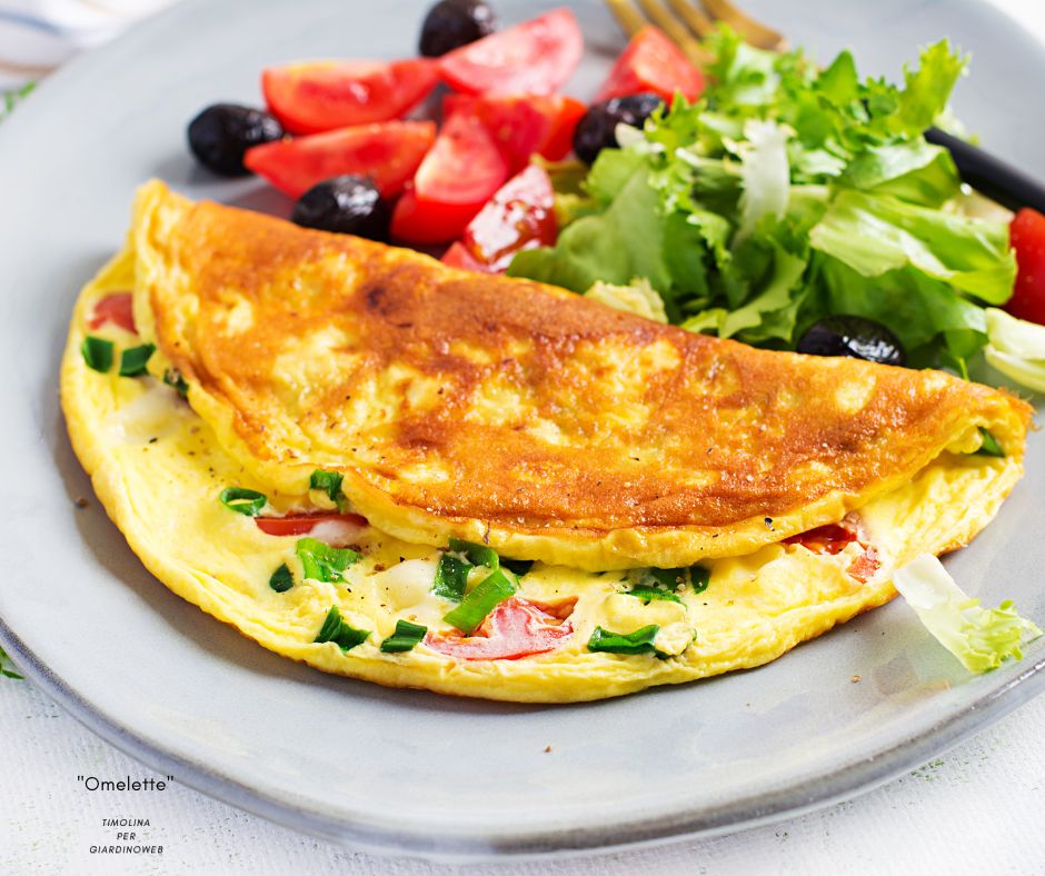 Frittata alle Alici con Pomodorini