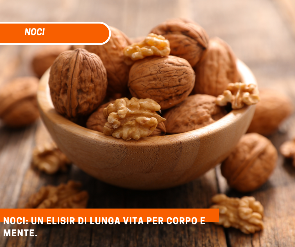 Noci: un elisir di lunga vita per corpo e mente.