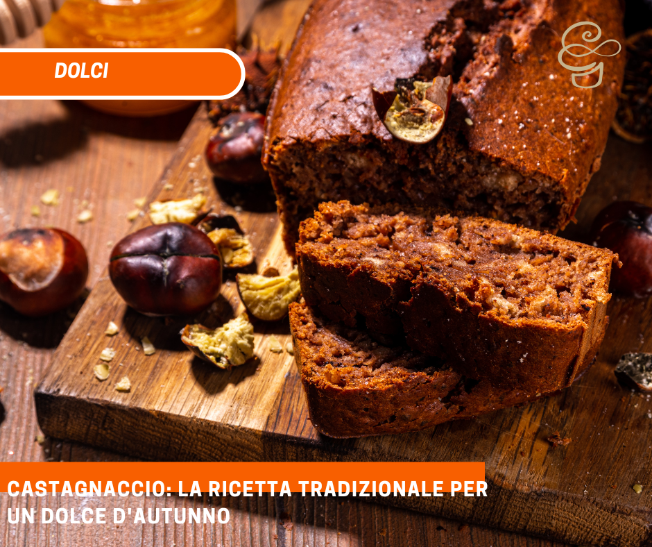 Castagnaccio: la ricetta tradizionale per un dolce d’autunno