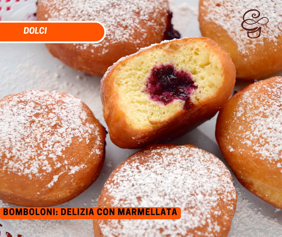 Bomboloni: Delizia con Marmellata