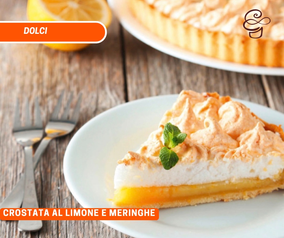 Crostata al limone con Meringhe